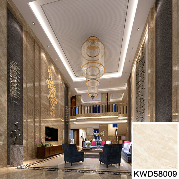 陶瓷一線(xiàn)品牌金艾陶2.0厚微晶石：伊朗-帕斯米黃KWD58009